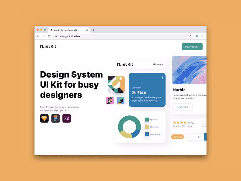 Brand logo for external website's link